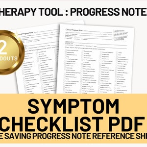 Symptom/problem psychotherapy checklist for clients