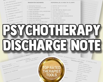 ONTSLAG OPMERKING documentatie over psychotherapie voor snelle en effectieve documentatie