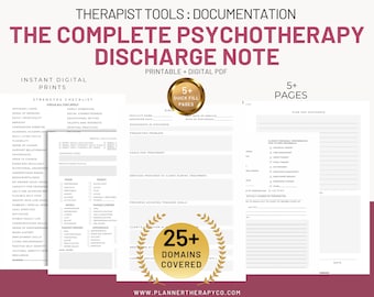 ONTSLAG OPMERKING documentatie over psychotherapie voor snelle en effectieve documentatie