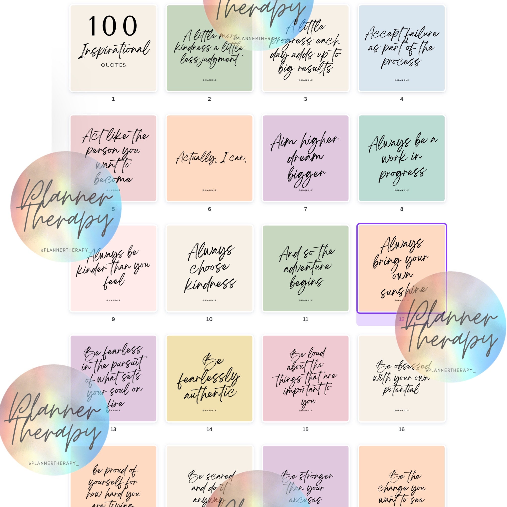 200+ Canva Templates Instagram Posts Bundle | Social Media Marketing ...