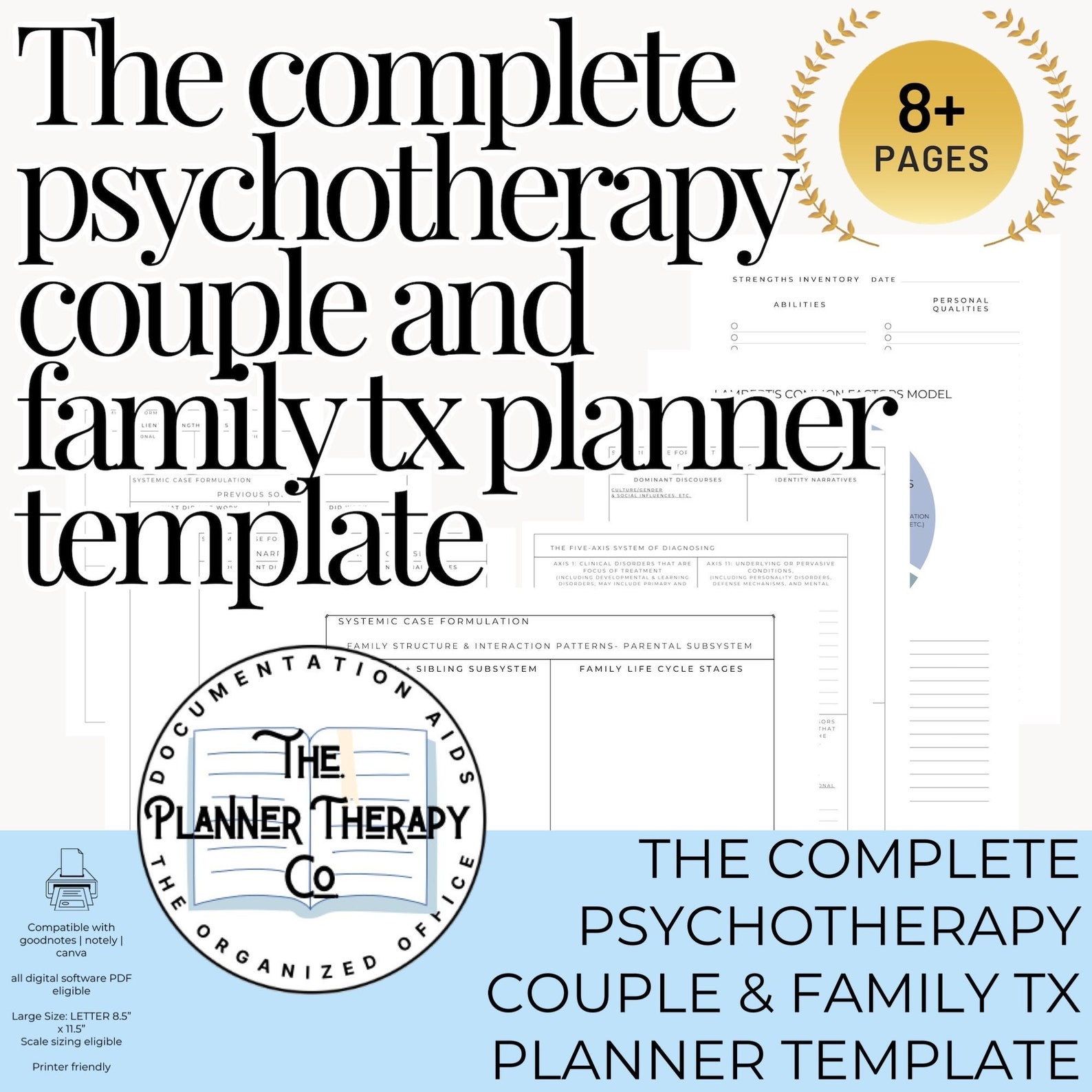 couples-and-family-therapy-treatment-plan-psychotherapy-etsy