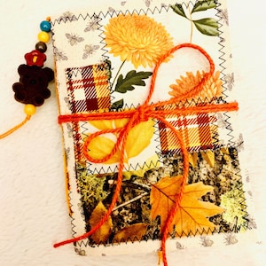 Fall junk journal, Forest journal, fall journal, autumn journal, October daily, pumpkin journal, patchwork journal, daily journal, scrapbook