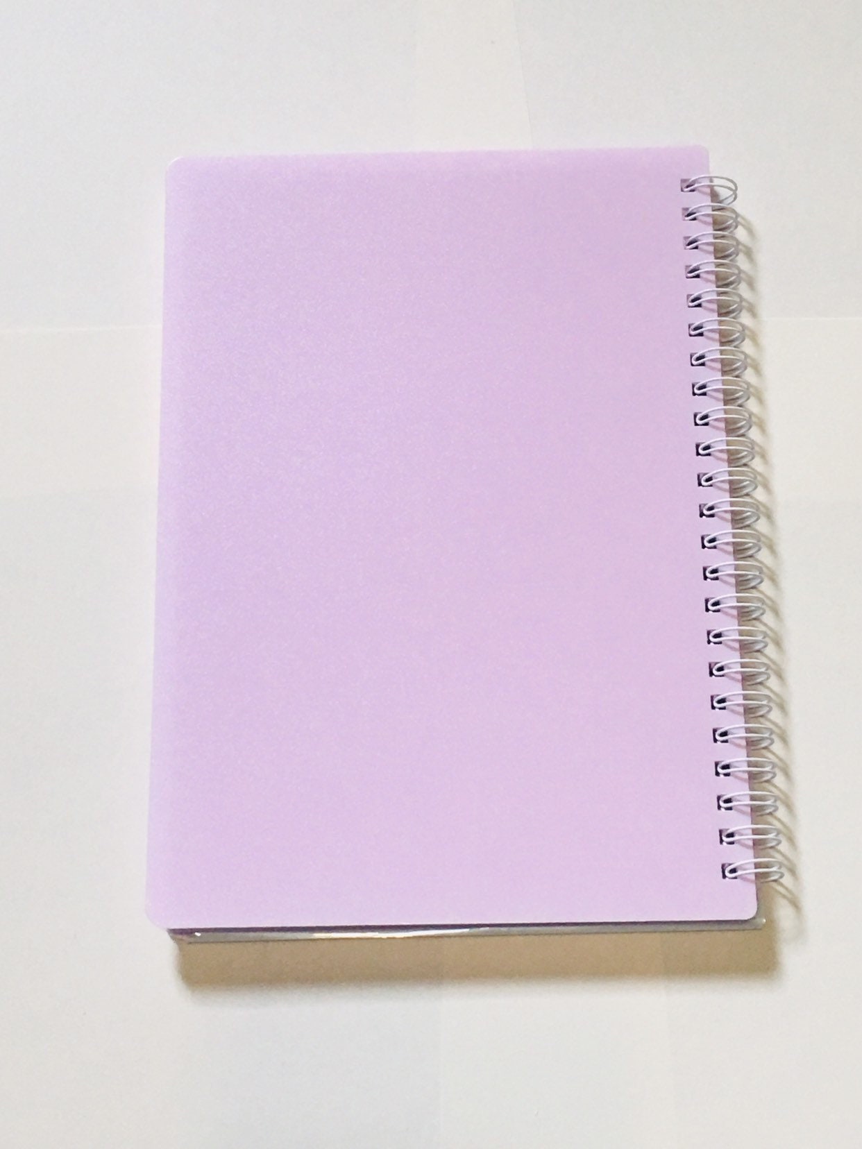 Pastel journal pink and white journal pastel spiral Etsy