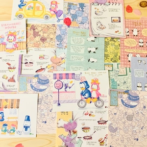 Kawaii Postkarten 2er Set, süße Tierpostkarten, Schneckenpostkarten, Brieffreundpostkarte, süße Postkarte, lustige Postkarte