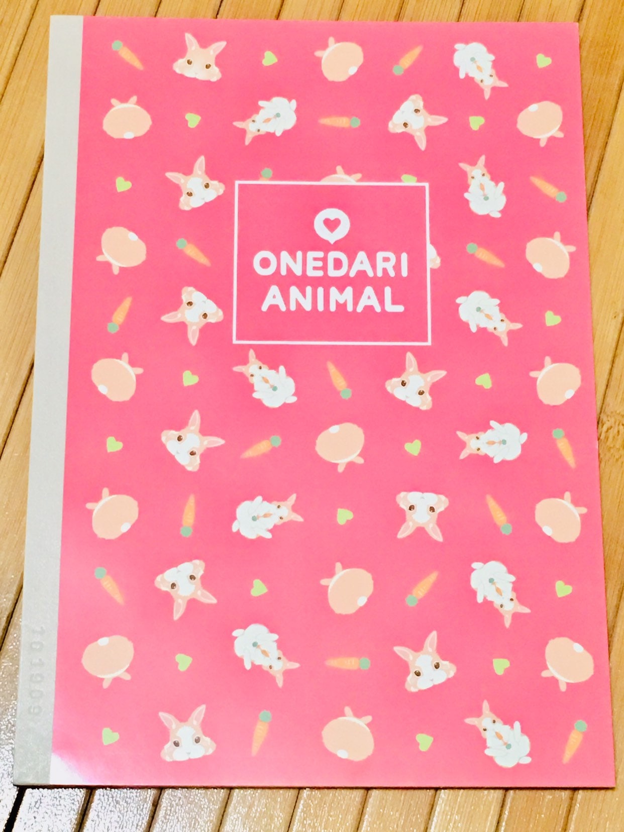 Notebooks Rabbits Kawaii Bunny A5 Notebook, Pink Rabbit Journal, Pink Bunny Notebook ...