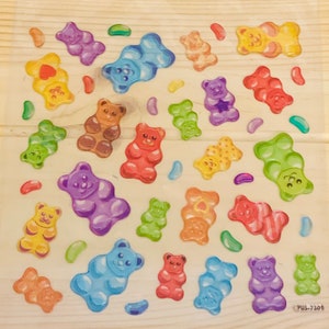 Sweet Gummy Bear Song Sticker for Sale by Aurealis