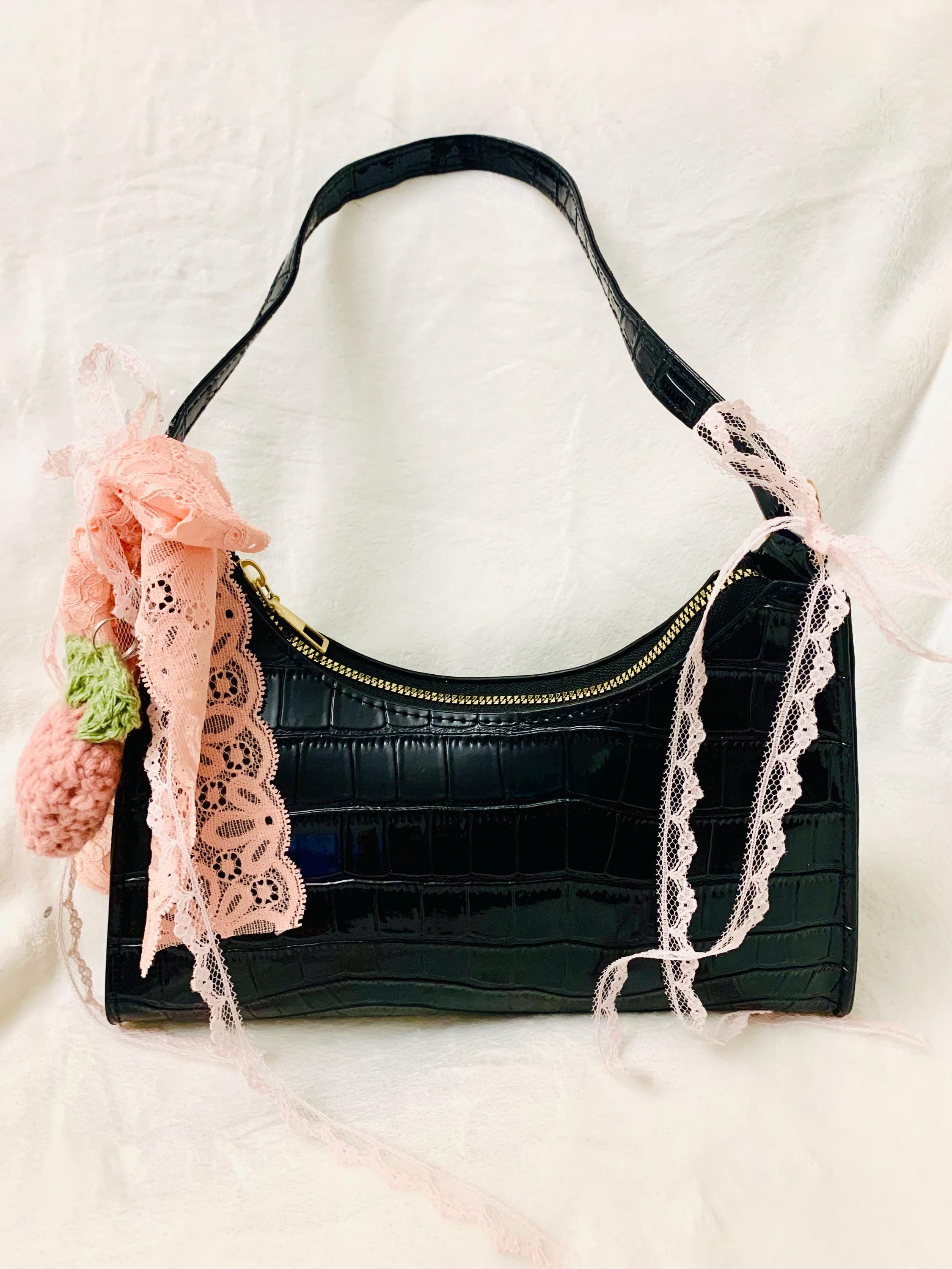 Y2k Black Bag - Etsy Y2k Black Bag - Etsy