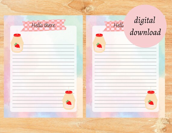 Stationery Pal Stationery Set - Strawberry