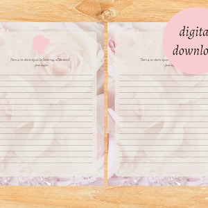 Conjunto de cartas inspiradas em Jane Austen, papelaria para impressão, conjunto de cartas de Jane Austen, conjunto de cartas da Regência, conjunto de papelaria, papel de citação de Jane Austen