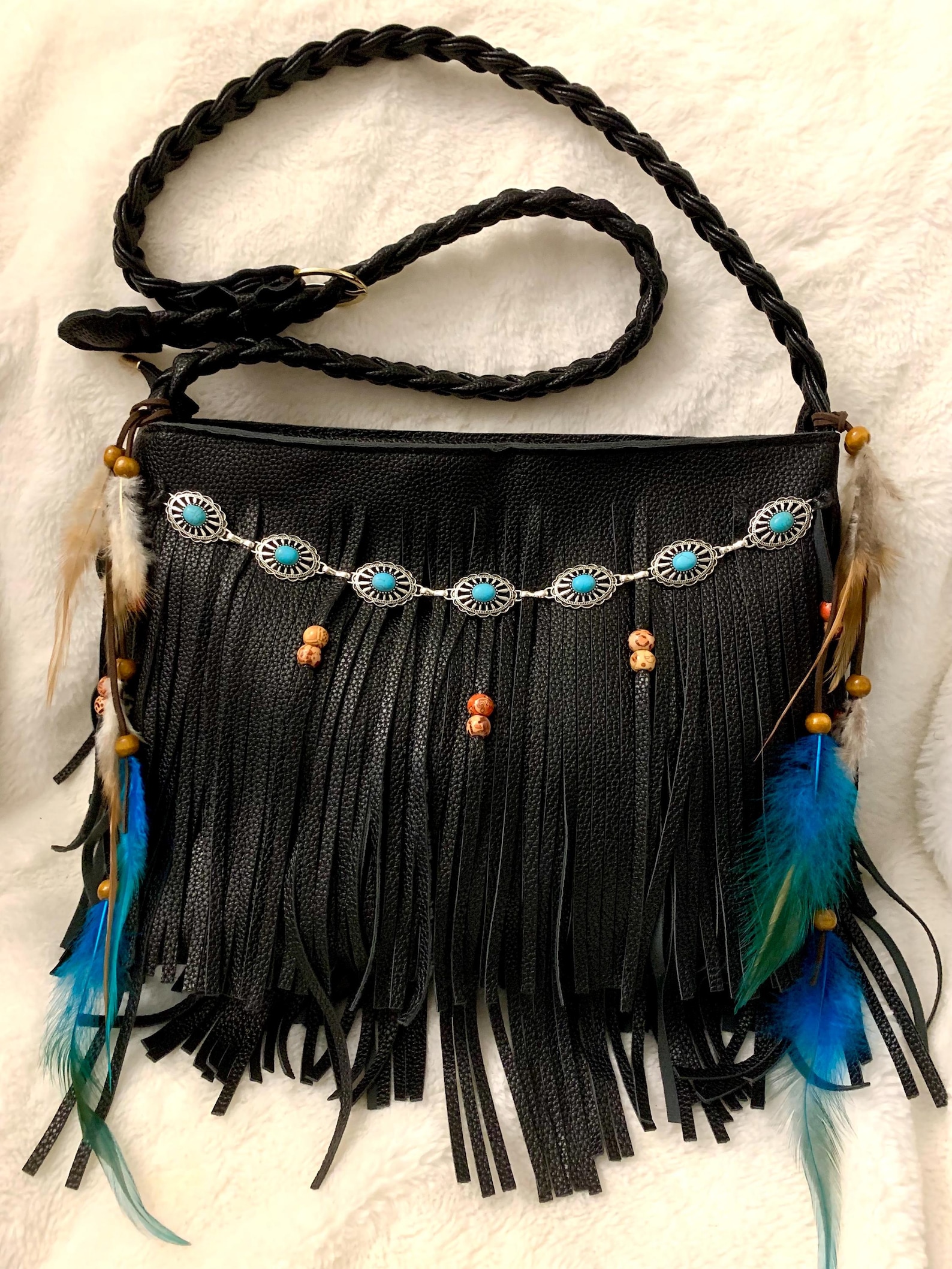 Tassel Crossbody Bag
