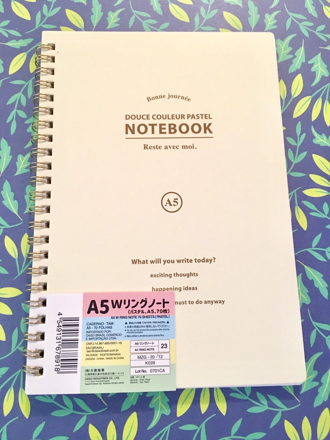 Pastel Yellow A5 Journal School Journal Art Journal Smash Etsy