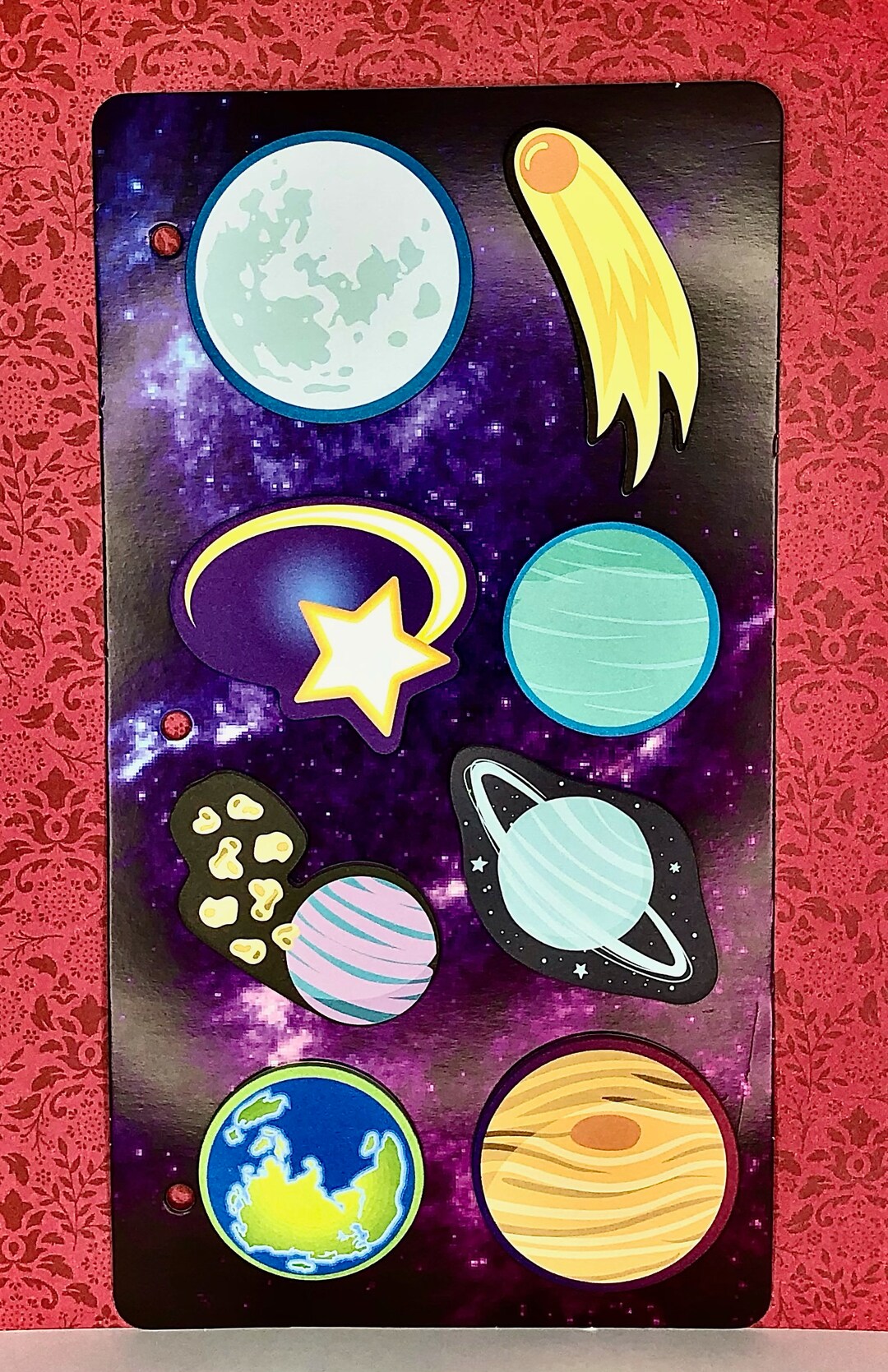 Nasa Post It Note Planet Sticky Notes, Cool Space Notepad for Kids, Space Journal Planner ...