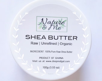Shea Butter - Cocoa Butter - Cacao Butter - Unrefined - Raw - Organic - 100% Pure