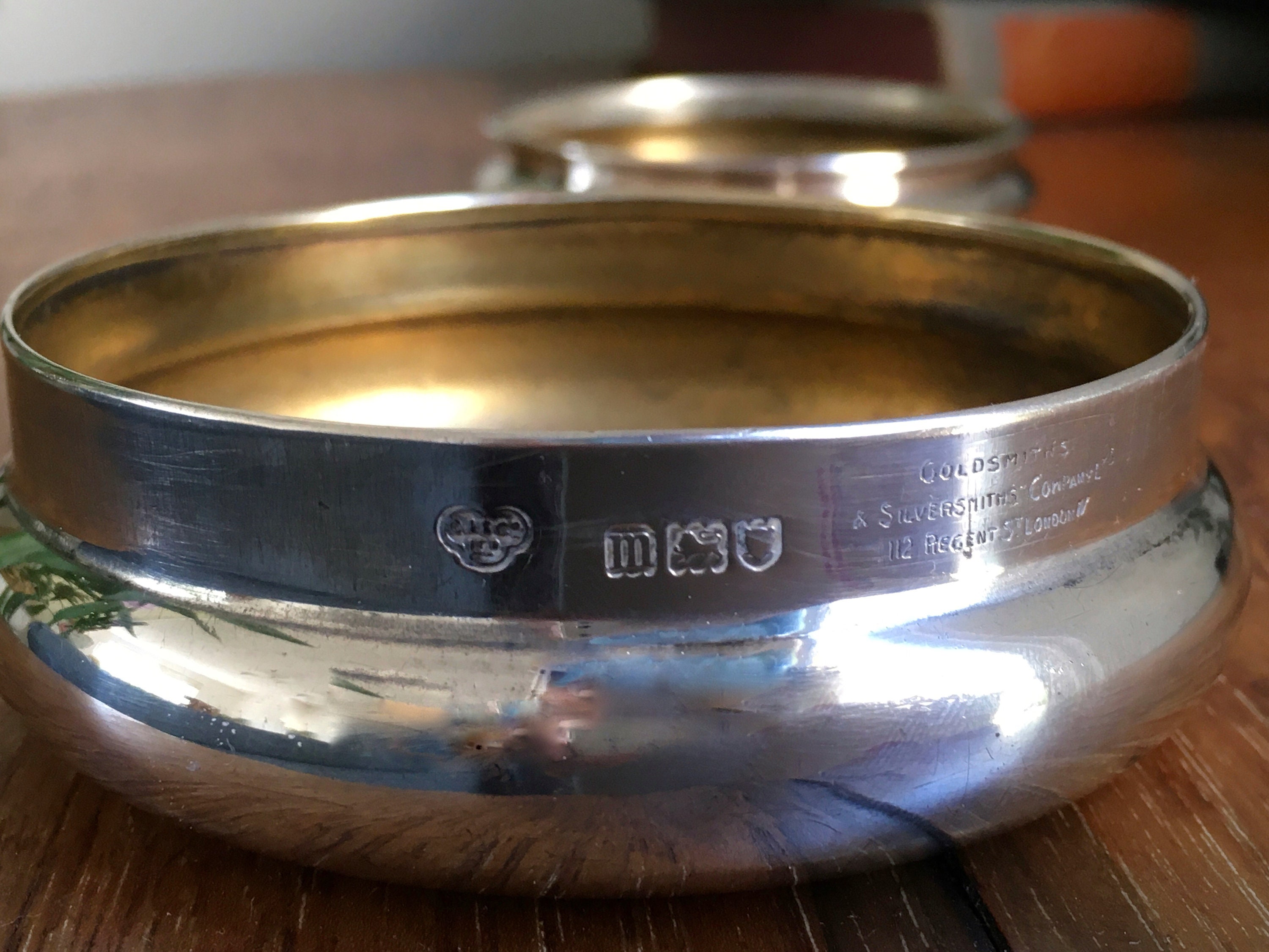 Sterling silver Pot Hallmarked Silver Pot 1927 Silver Etsy