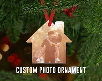 First home Ornament 2020 1st Christmas in our new house Ornament, Personalized Ornament, First Home, New Home closing Gift Custom Ornament