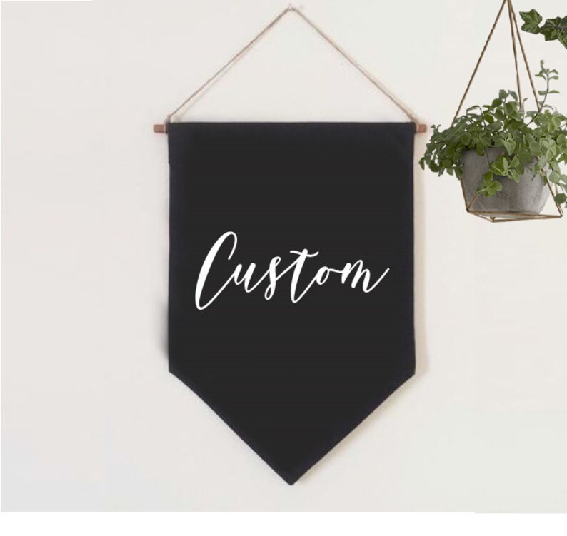 Logo Print On Large Custom Wall Banner Large Custom Hanging Etsy