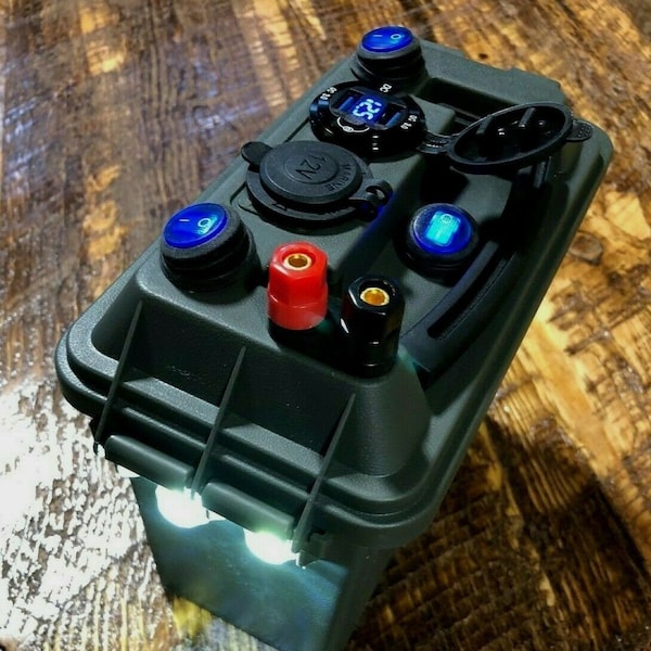 Fishing Battery Box Etsy