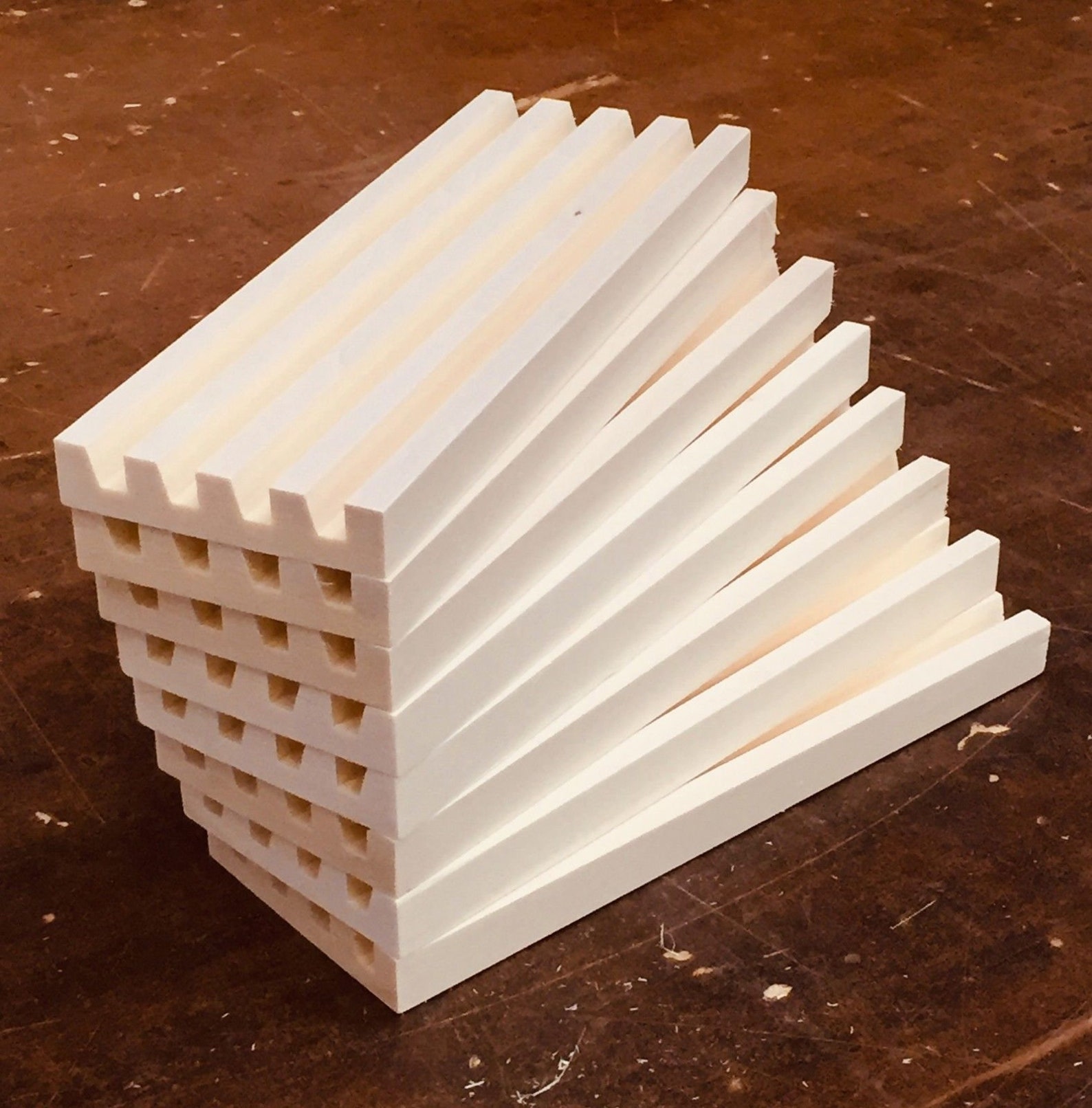 8 Wooden Domino Holders Racks Mexican Train Chickenfoot Etsy