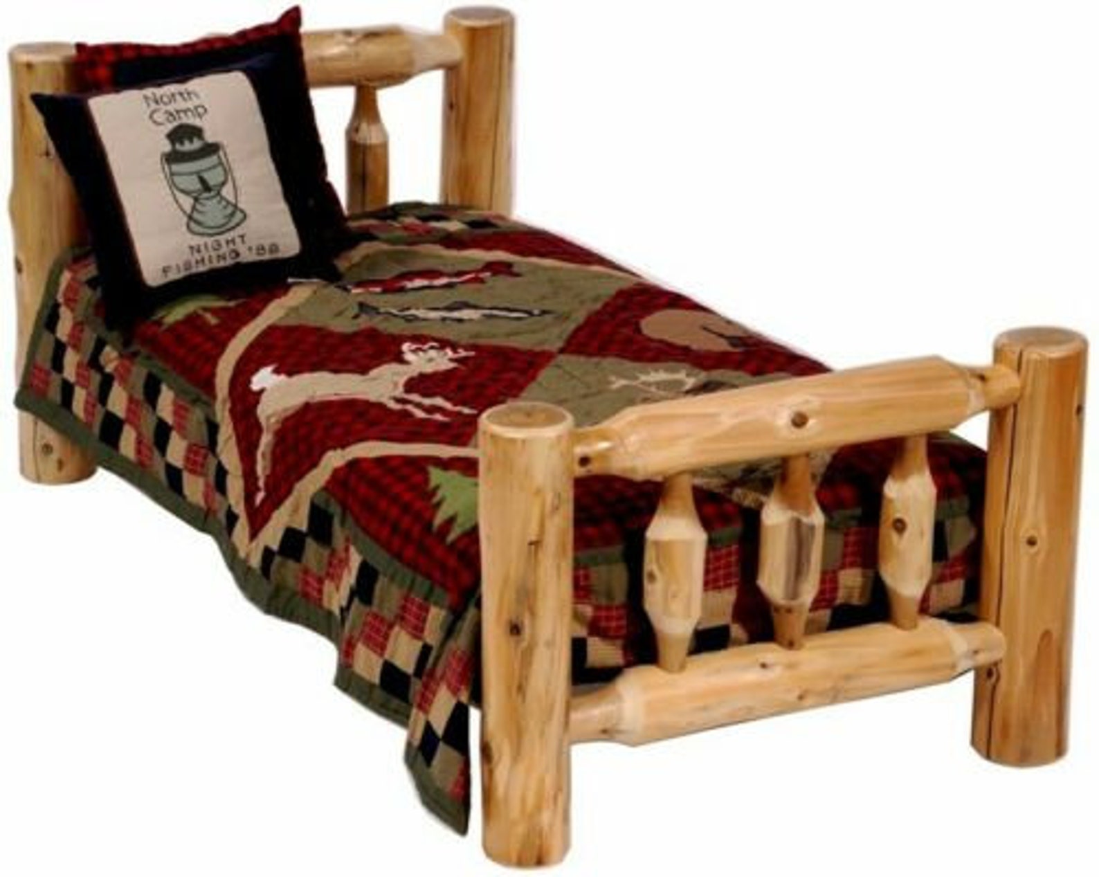 Cedar Log Toddler Bed Etsy