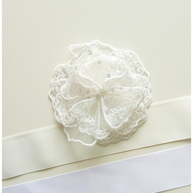 Decor 3D flower 3D wite lace bridal. Applique 3D lace Lace white wedding 3D Flower lace applique