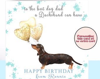 Details about  / Father/'s Day Dog Dachshund Barbecue Grill Hamburgers Hotdogs Greeting Card