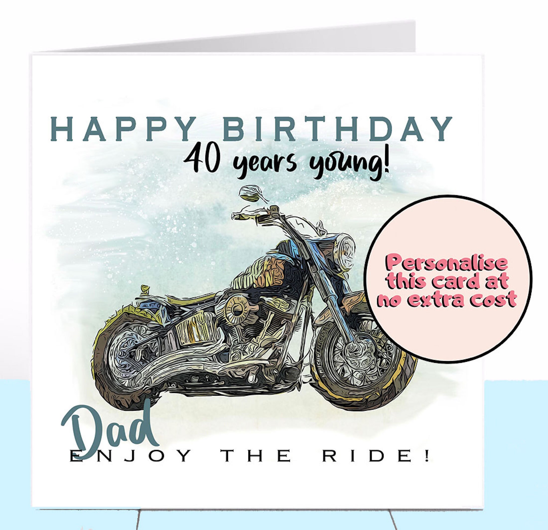 Harley Davidson Card 21e 30e 40e 50e Etc Verjaardag Etsy Nederland