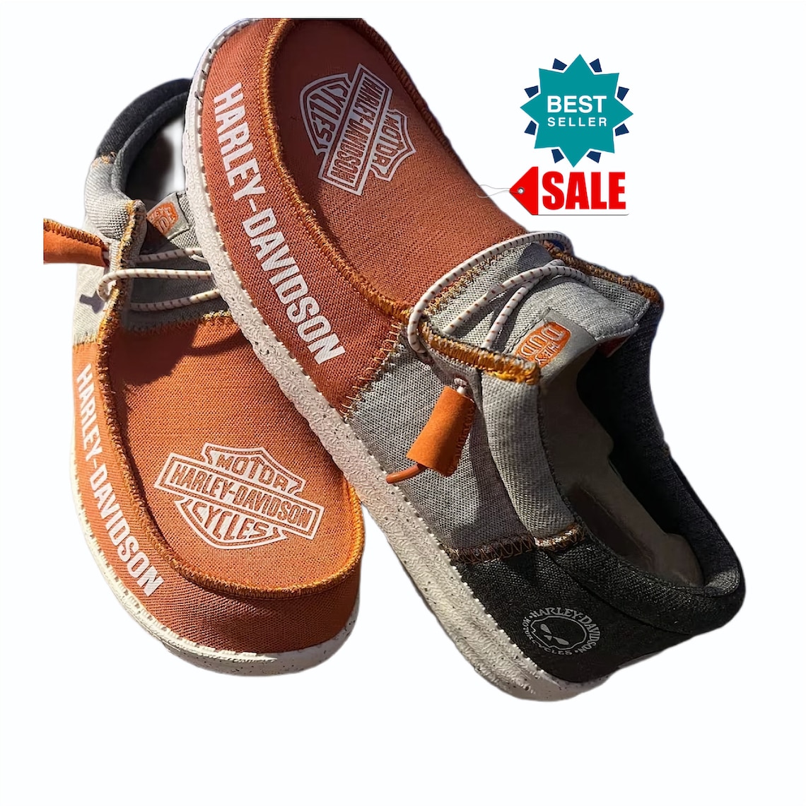 Custom Personalized HARLEY DAVIDSON Hey Dudes Etsy