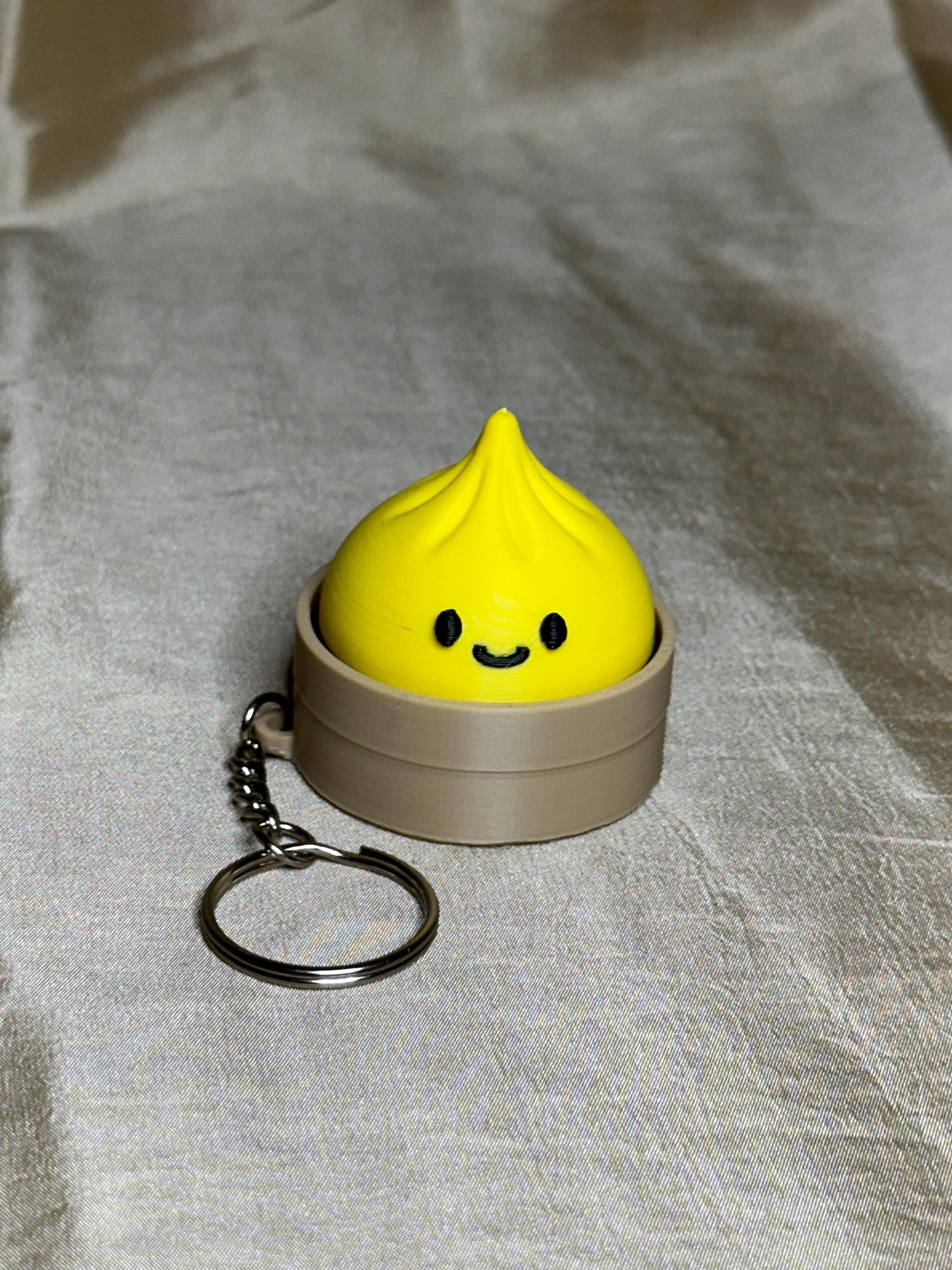 Needoh Keychain Needoh Dumpling Inspired Keychain Clickers Set of 3 - Etsy