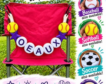 Sports Chair Charm Beads