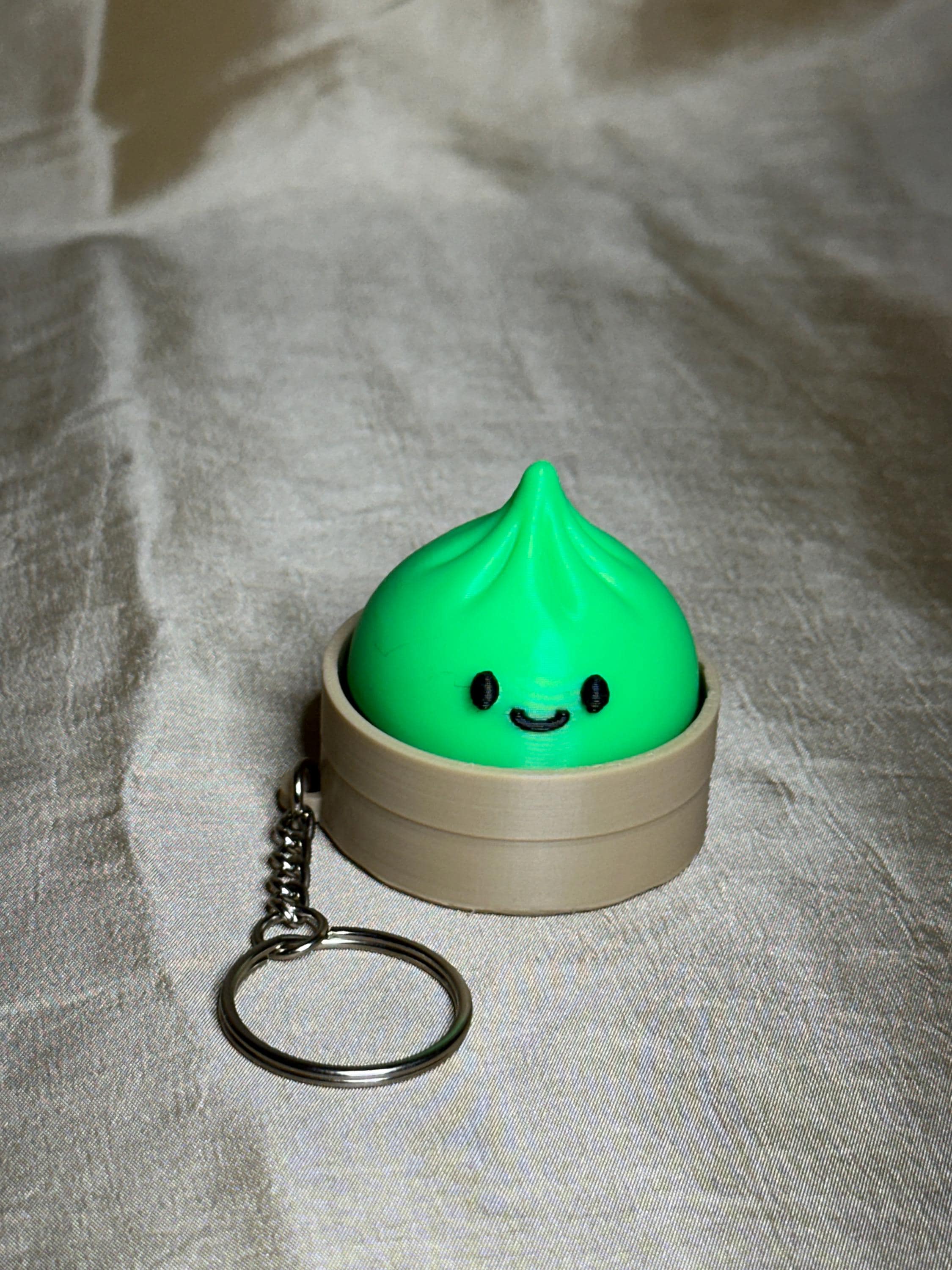 Needoh Keychain Needoh Dumpling Inspired Keychain Clickers Set of 3 - Etsy