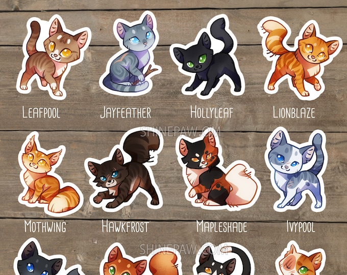 Игрушки коты воители