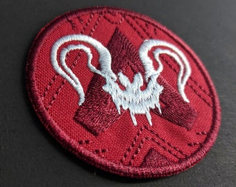 Predator badge iron-on patch || gift for gamer | game patch | predator logo