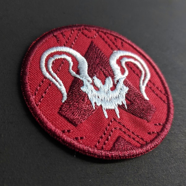 Predator badge iron-on patch || gift for gamer | game patch | predator logo