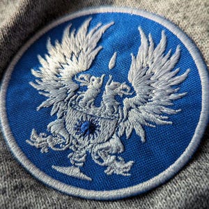 Grey Warden patch || gift for gamer | game patch | clothing decor