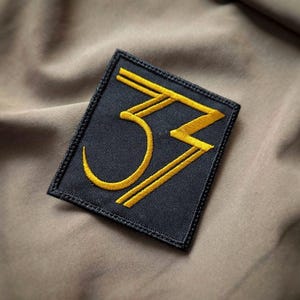 Expedition 33 iron-on patch || gift for gamer | game patch cosplay