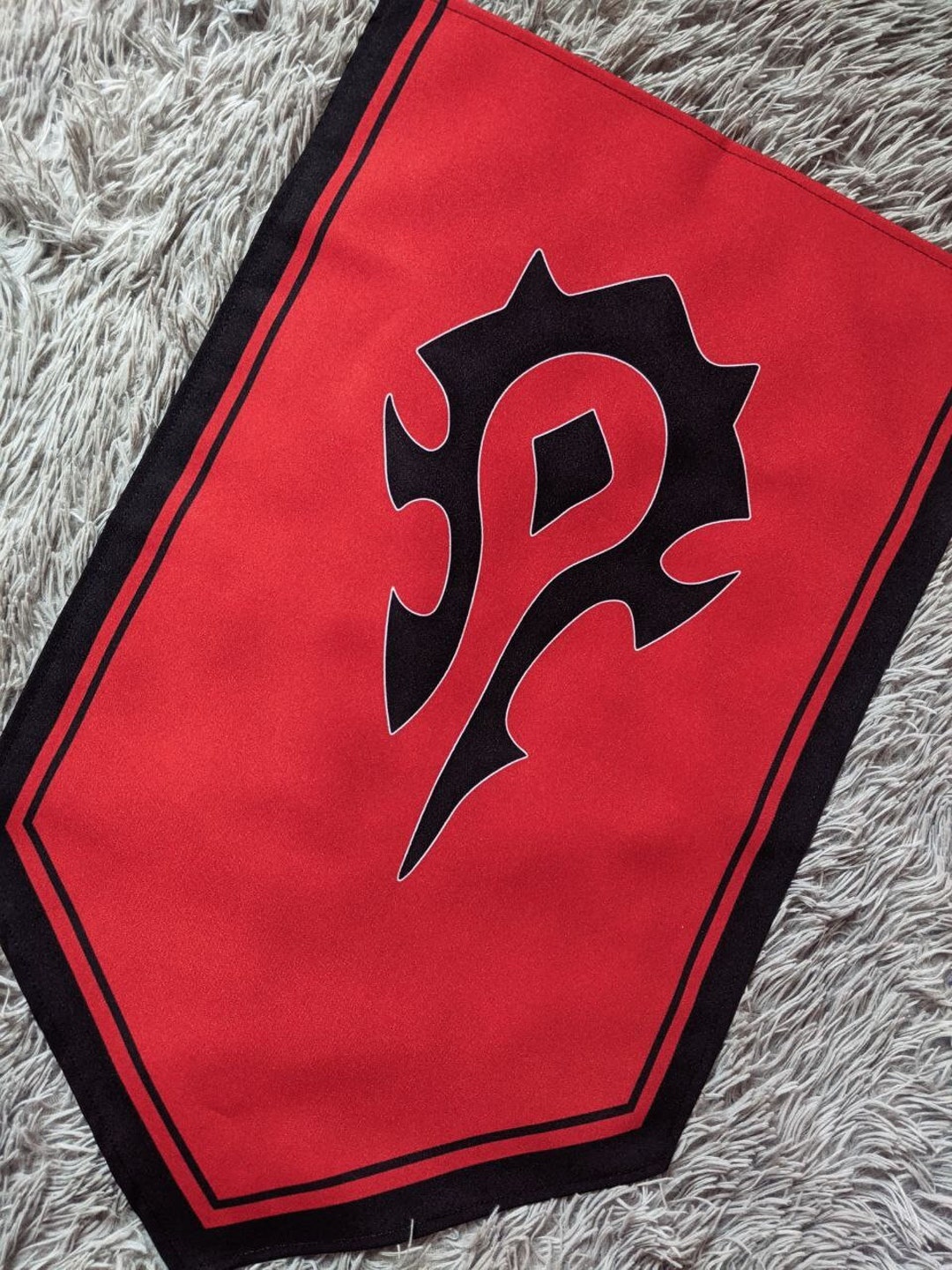 Horde Banner || Orgrimmar Flag | Wow Wall Decor | Gift for Gamer | Game  Room Decor - Etsy, image size:1080x1440