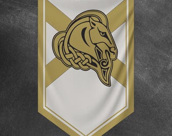 Whiterun fabric banner || game wall decor | gift for gamer