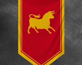 Caesar's Legion Fabric Banner || Caesar game wall decor | gift for gamer