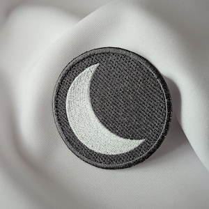 Silver Aufnäher || Bügelbild mit Klettverschluss | Silber Cosplay Bild 5