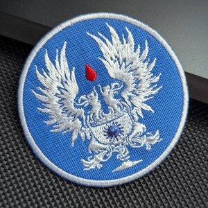 Grey Warden iron-on patch || gift for gamer | gamer patch | clothing decor