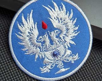 Grey Warden iron-on patch || gift for gamer | gamer patch | clothing decor