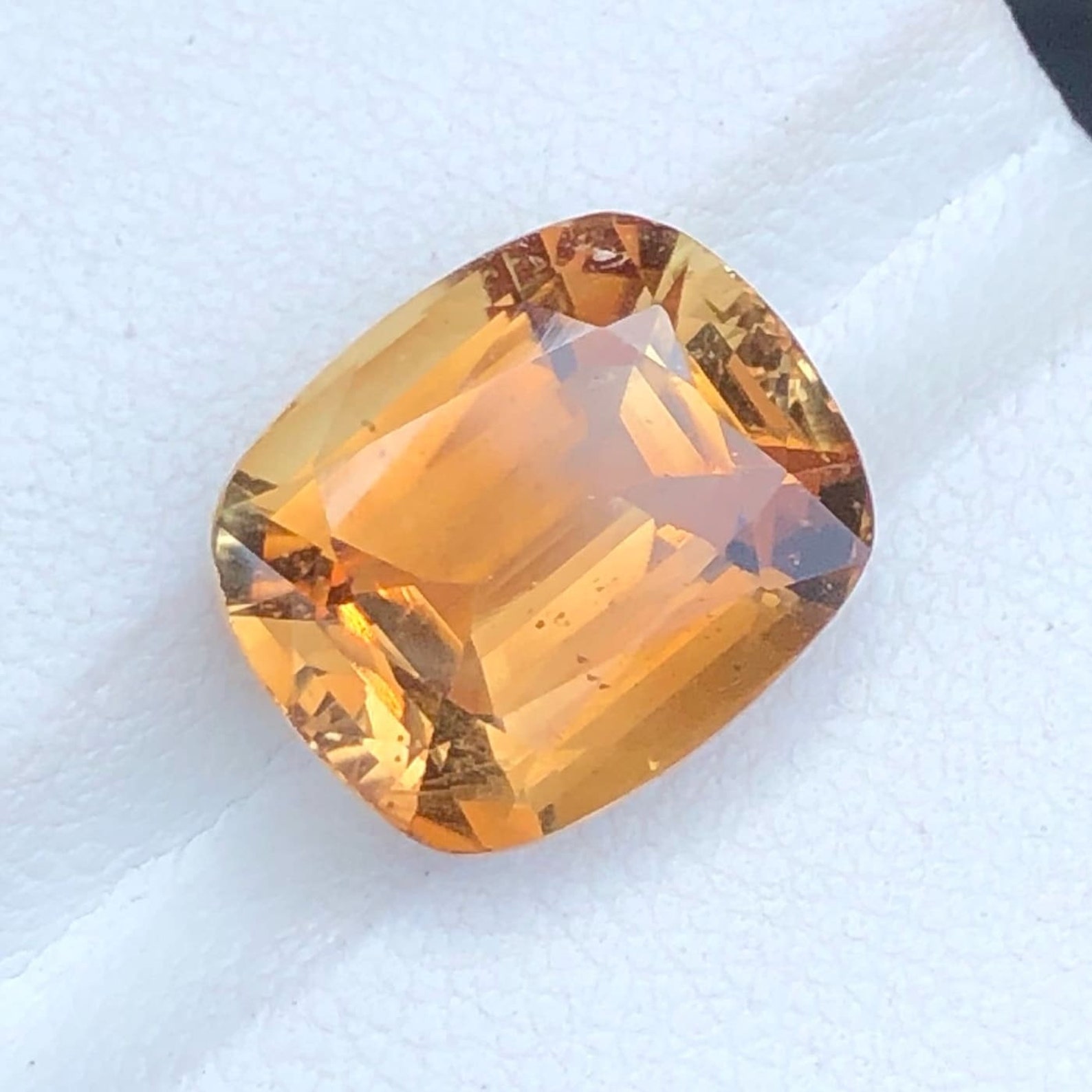 Stunning Orange Topaz Gemstone from Pakistan 9.05 cts. 12.6 | Etsy