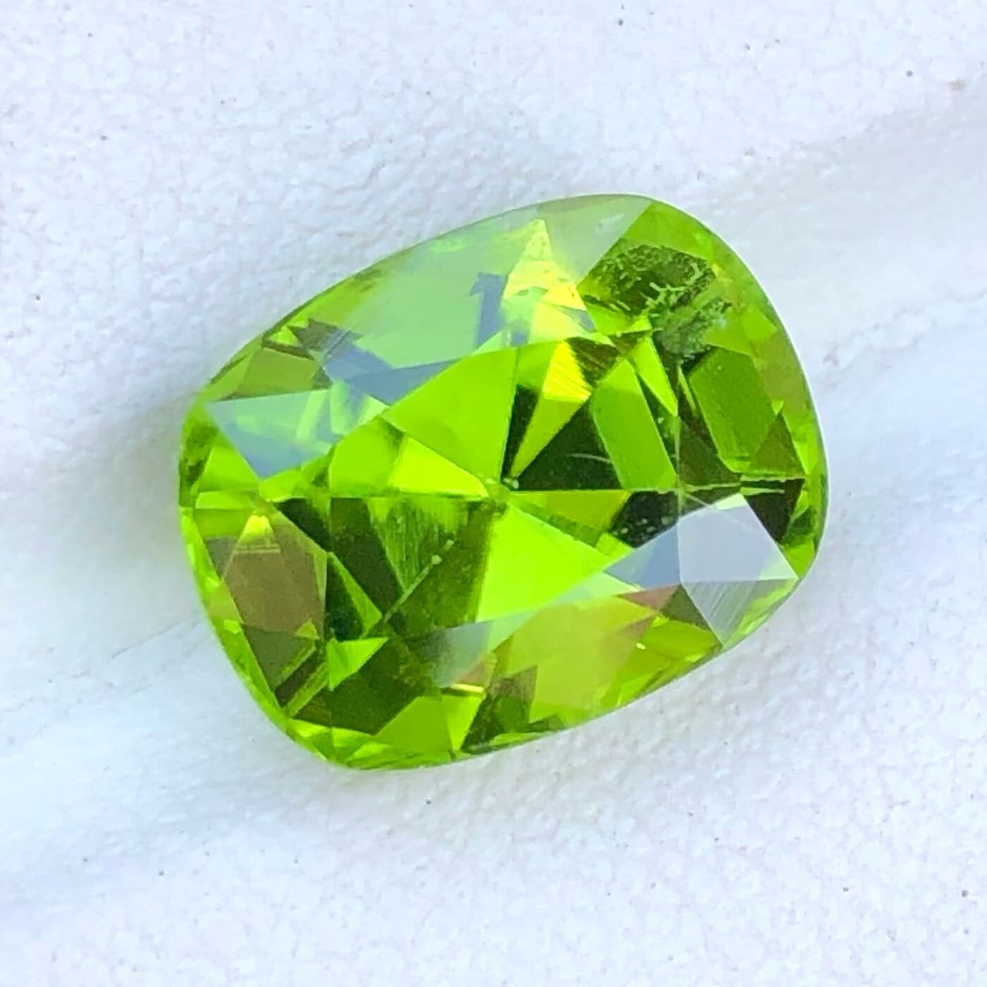 Natural Green Peridot SI Clarity Peridot Gemstone Natural Etsy