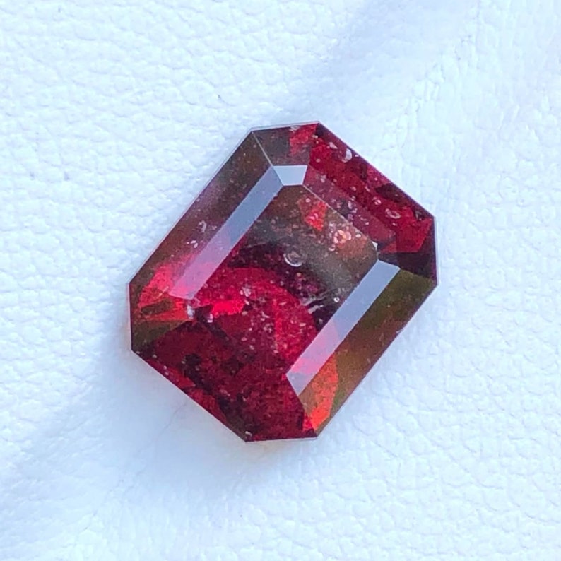 January Birthstone 5cts Ring Size Garnet Gemstone for Jewelry Blood Red Rhodolite Garnet Natural Loose Rhodolite Garnet Gem from Africa
