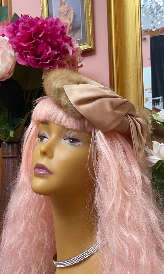 1950s Circlet Vintage Fur Sonni of California hat