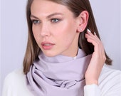52 Grey Cotton Elegant Mod Womens Scarf Shawl Neckerchief Summer Autumn Soft Fall Colorful Kerchief Style Ladies Shawl Wrap Loop Plaid Warm