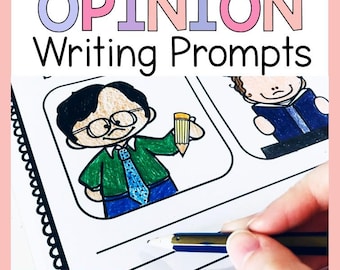 Second Grade Opinion Writing Prompts and Writing Worksheets Writing Set Writing Paper Writing For Kids