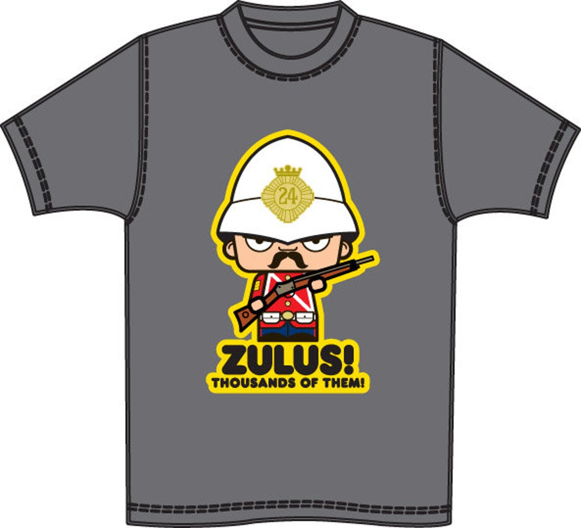 ZULU Rorke's Drift James Dalton Movie Printed Tee Shirt Etsy