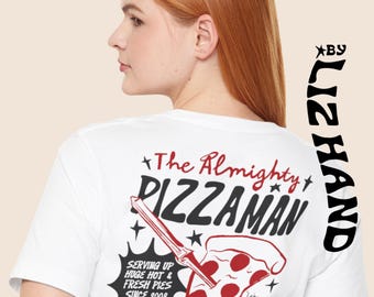 the almighty pizza man - castiel supernatural inspired Unisex t-shirt
