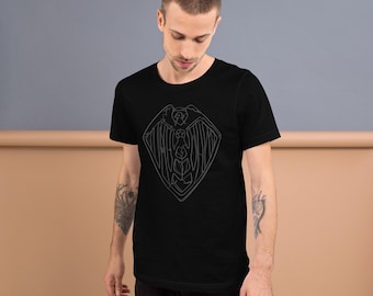 single line soldier boy shield - Unisex t-shirt